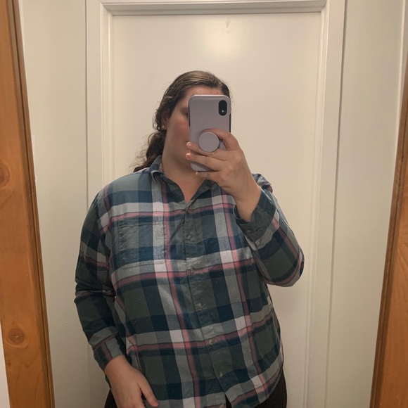 Good Quality Plaid Shirt - Boyfriend Fit - Picture 2 of 3